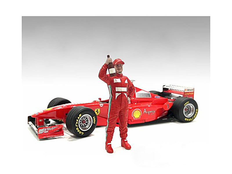 "Racing Legends" 2000's Figures A and B Set of 2 for 1/18 Scale Models by American Diorama-2