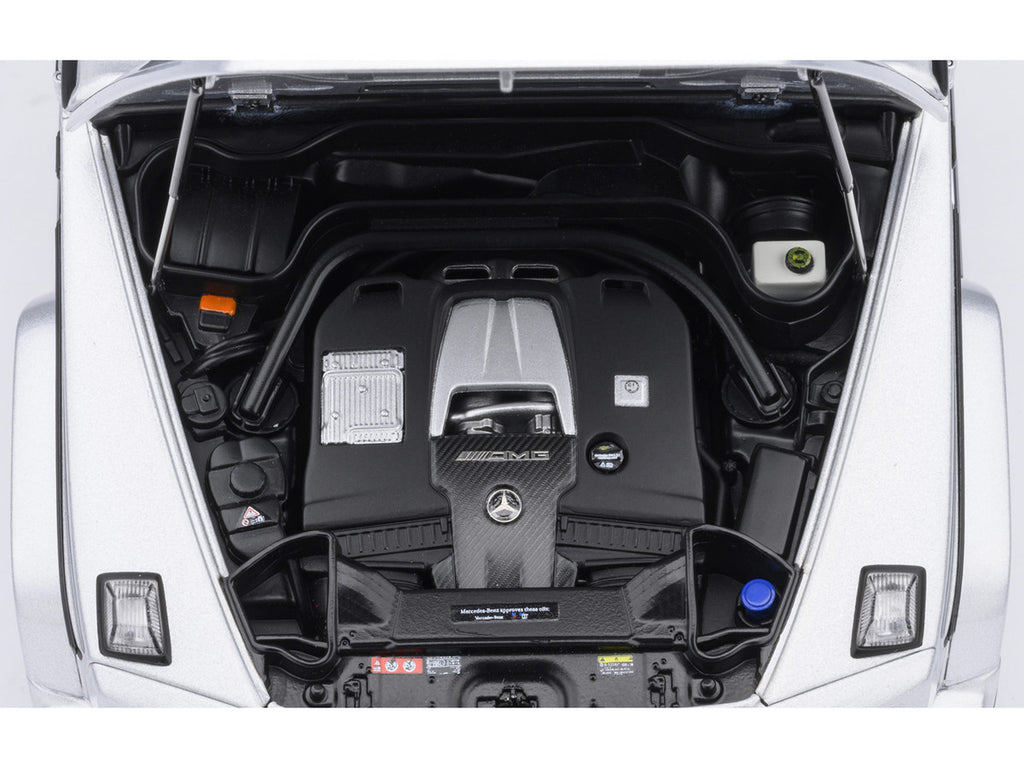 2019 Mercedes-Benz AMG G63 Iridium Silver Metallic 1/18 Model Car by Autoart-2