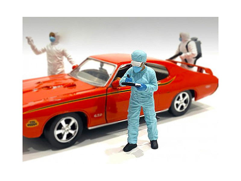 Hazmat Crew Figurine IV for 1/24 Scale Models by American Diorama-0