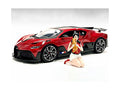 "Girls Night Out" Gigi with Cat Figurine for 1/24 Scale Models by American Diorama-0