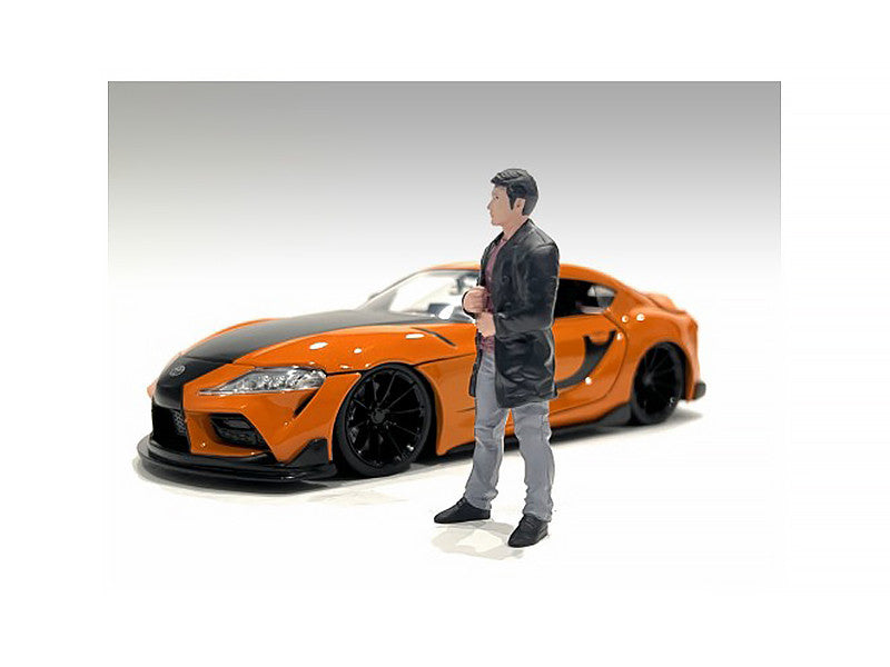 "Car Meet 3" Figurine 3 for 1/24 Scale Models by American Diorama-1