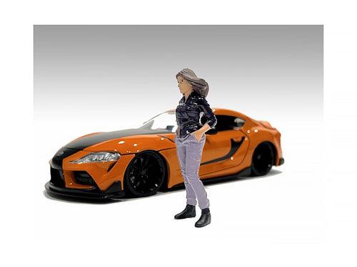 "Car Meet 3" Figurine 5 for 1/24 Scale Models by American Diorama-1
