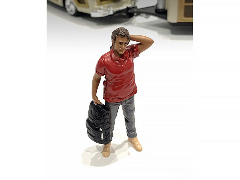 "Campers" Figure 4 for 1/24 Scale Models by American Diorama-1