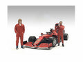 "Racing Legends" 70's Set of 2 Diecast Figures for 1/43 Scale Models by American Diorama-0