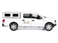 2019 Ford F-150 Lariat Crew Cab Pickup Truck "Los Angeles Police Department Bomb Squad" White "Law Enforcement and Public Service" Series 1/24-1/27 Diecast Model Car by Motormax-0