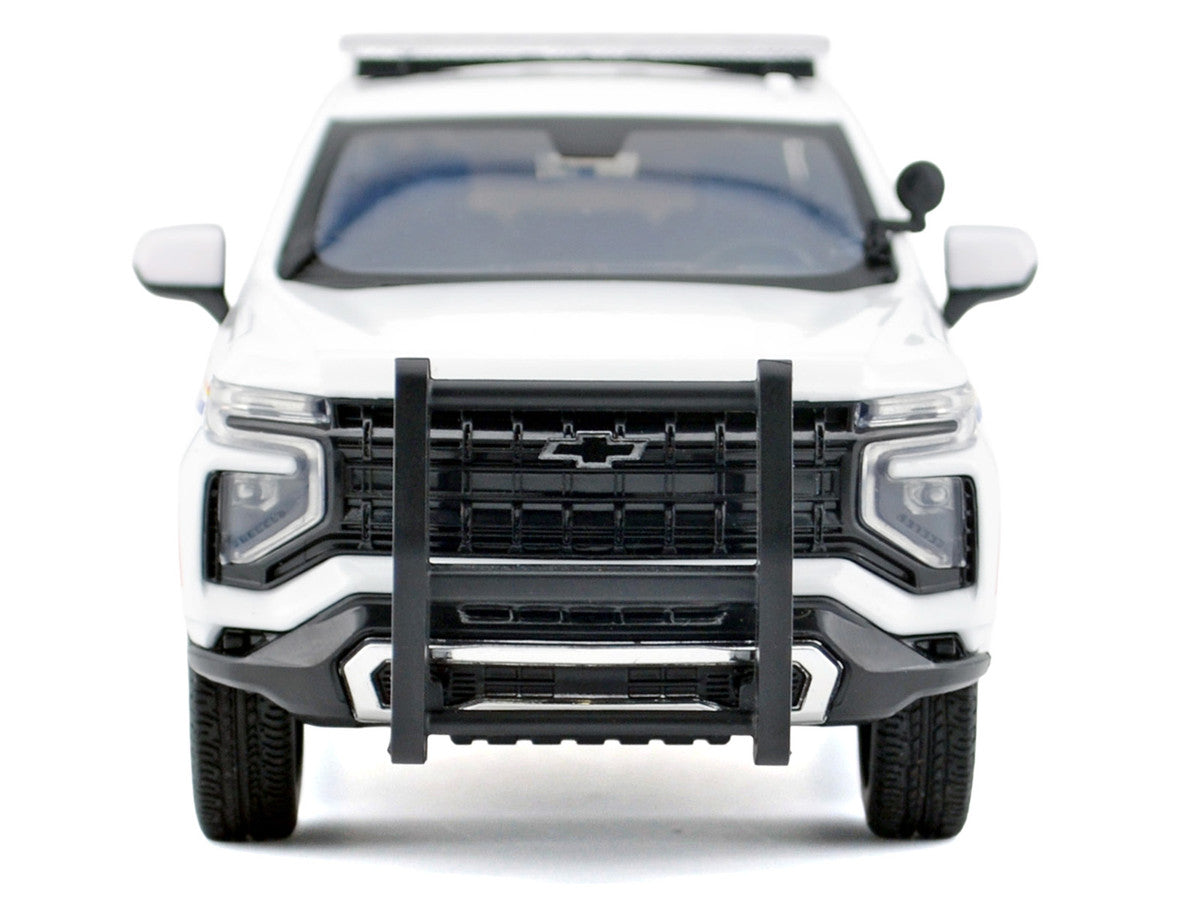 2025 Chevrolet Tahoe PPV with Light Bar "RCMP Royal Canadian Mounted Police" White "Law Enforcement and Public Service" Series 1/24 Diecast Model Car by Motormax-3