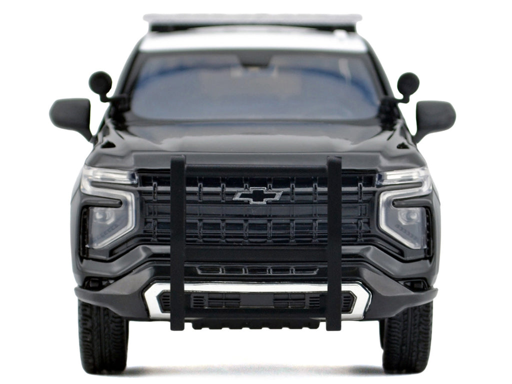 2025 Chevrolet Tahoe Police Pursuit Vehicle "California Highway Patrol" Black and White "Law Enforcement and Public Service" Series 1/24 Diecast Model Car by Motormax-3