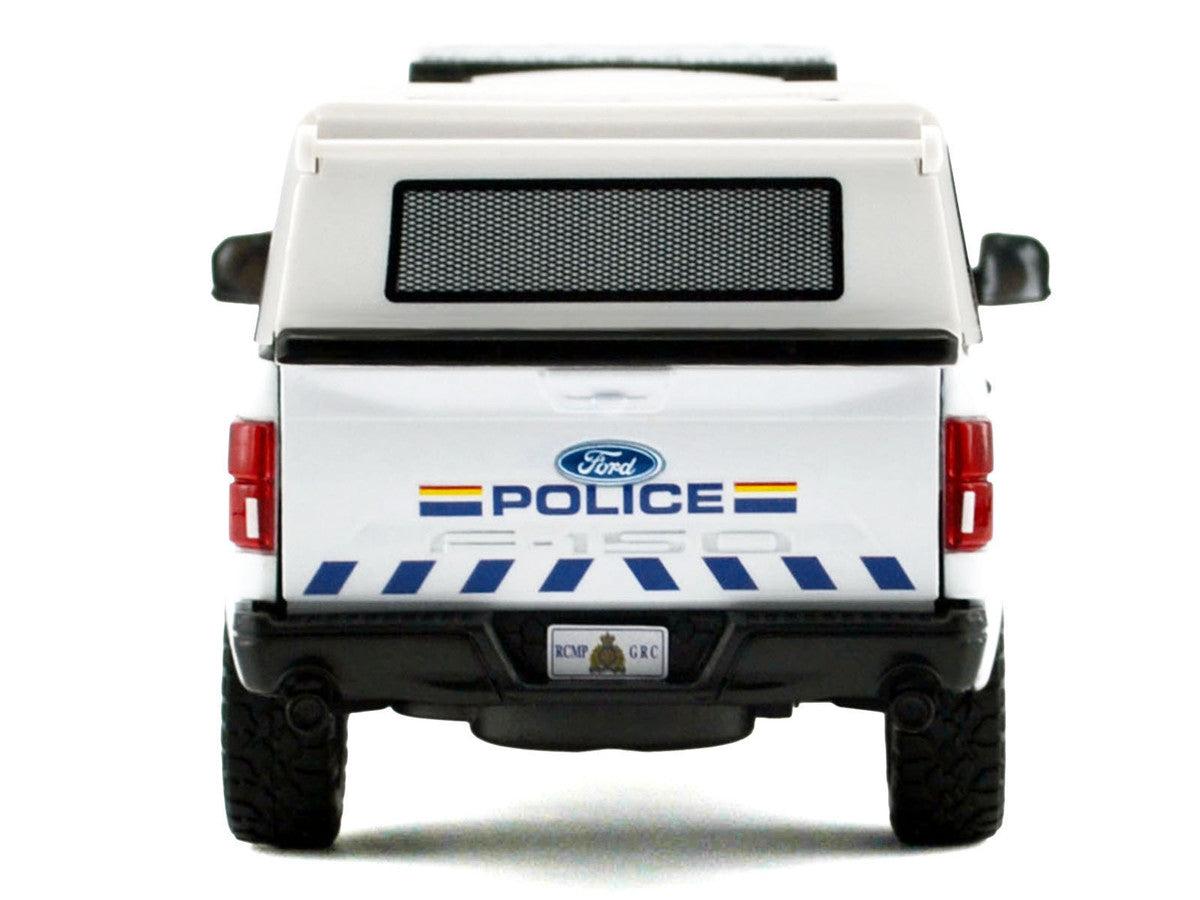 2019 Ford F-150 Lariat Crew Cab Pickup Truck with Camper Box "Royal Canadian Mounted Police" White "Law Enforcement and Public Service" Series 1/24-1/27 Diecast Model Car by Motormax-3
