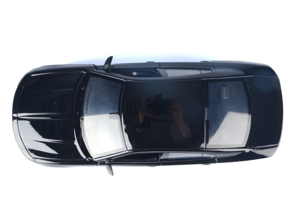 2023 Dodge Charger Pursuit Police Car Black "Custom Builder's Kit - Law Enforcement and Public Service" Series 1/24 Diecast Model Car by Motormax-0
