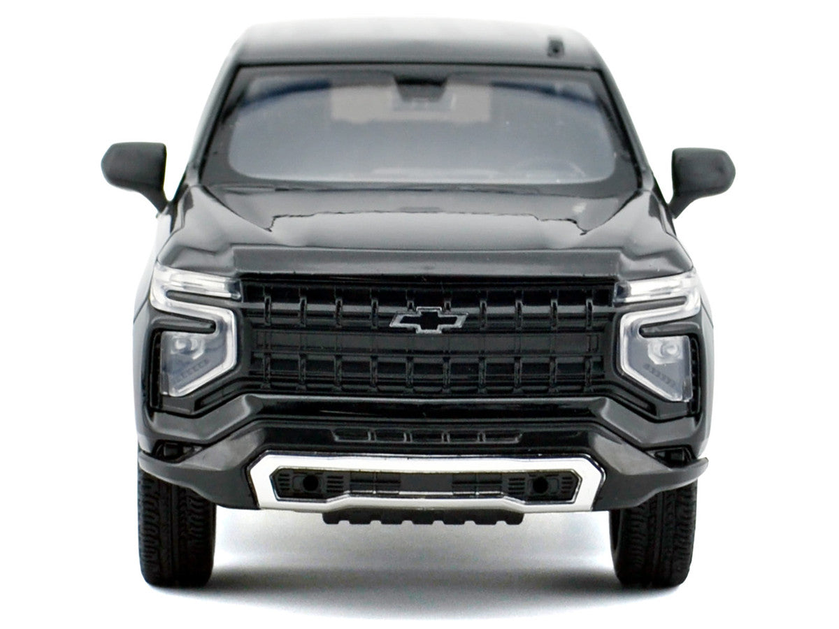2025 Chevrolet Tahoe PPV Black and White "Custom Builder's Kit - Law Enforcement and Public Service" Series 1/24 Diecast Model Car by Motormax-2