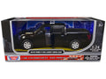 2019 Ford F-150 Lariat Crew Cab Pickup Truck Unmarked Plain Black "Law Enforcement and Public Service" Series 1/24 Diecast Model Car by Motormax-0