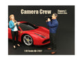Camera Man Figurine I "Camera Crew" for 1/18 Scale Models by American Diorama-0
