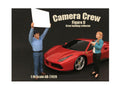 Camera Crew Figure II "Crew Holding Reflector" For 1:18 Scale Models by American Diorama-0