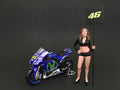 Paddock Girl Figure For 1:18 Scale Models by American Diorama-0