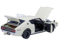 Nissan Skyline 2000GT-R (KPGC110) Tuned Version RHD (Right Hand Drive) White 1/18 Model Car by Autoart-0