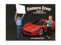 Camera Crew Figure II "Crew Holding Reflector" For 1:24 Scale Models by American Diorama-0