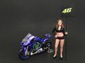 Paddock Girl Figure For 1:24 Scale Models by American Diorama-0