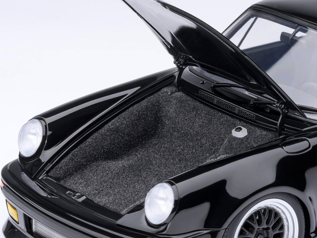 Porsche 911 (930) Turbo "Blackbird" Black "Wangan Midnight - Comic #1 Version" Manga 1/18 Model Car by Autoart-3