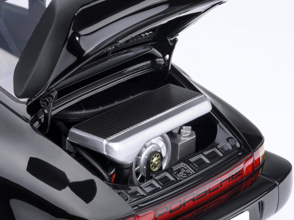 Porsche 911 (930) Turbo "Blackbird" Black "Wangan Midnight - Comic #1 Version" Manga 1/18 Model Car by Autoart-2