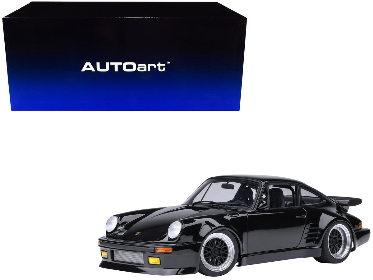 Porsche 911 (930) Turbo "Blackbird" Black "Wangan Midnight - Comic #1 Version" Manga 1/18 Model Car by Autoart-4