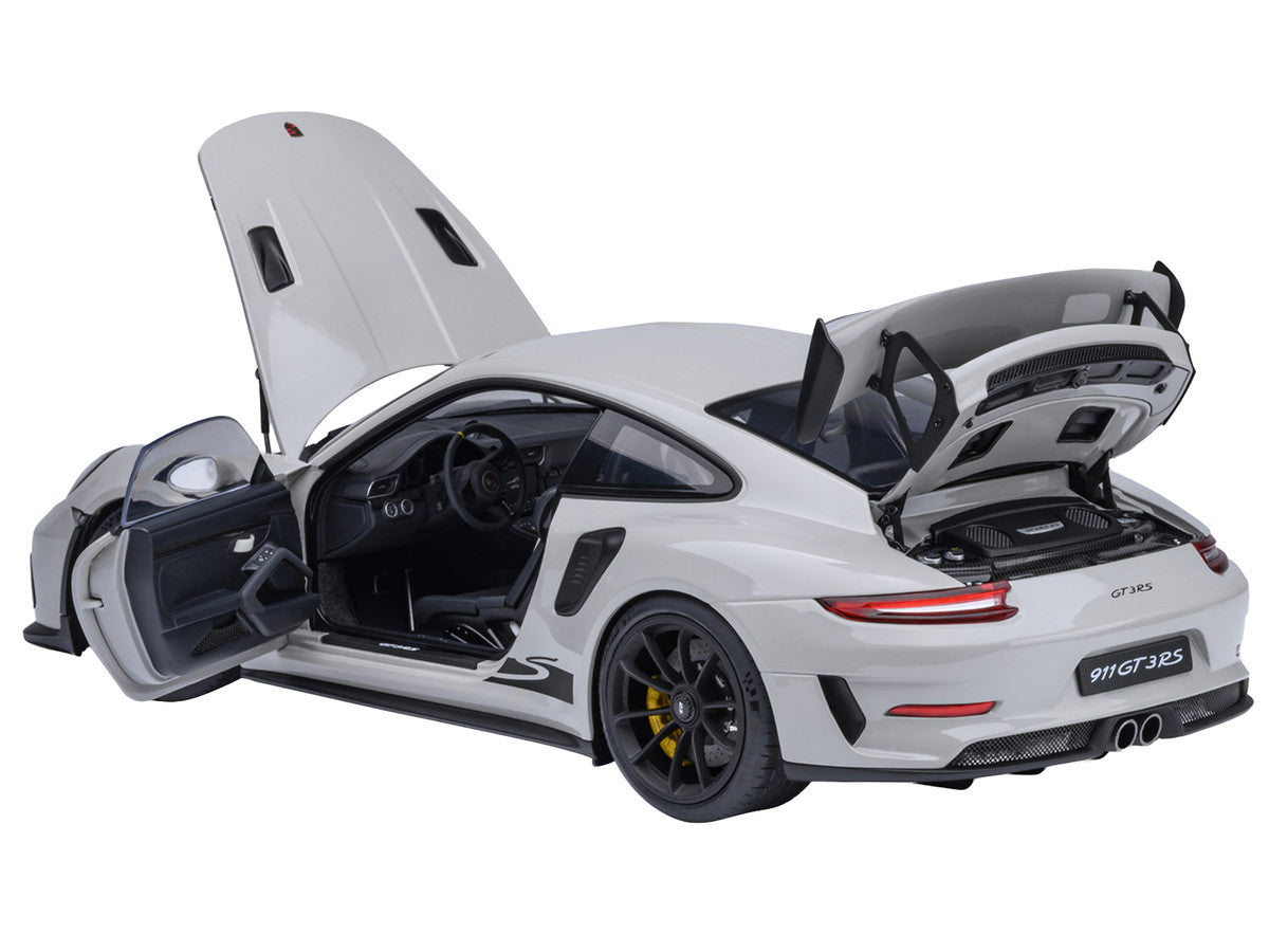 Porsche 911 (991.2) GT3 RS Crayon Gray 1/18 Model Car by Autoart-1