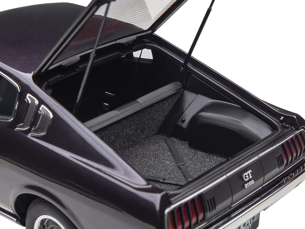 1973 Toyota Celica Liftback 2000GT (RA25) RHD (Right Hand Drive) Dark Purple Metallic 1/18 Model Car by Autoart-2
