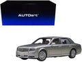 Toyota Century with Curtains RHD (Right Hand Drive) Silver Special Edition 1/18 Model Car by Autoart-0