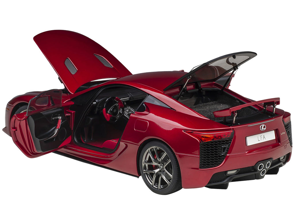 Lexus LFA Pearl Red Metallic 1/18 Model Car by Autoart-1