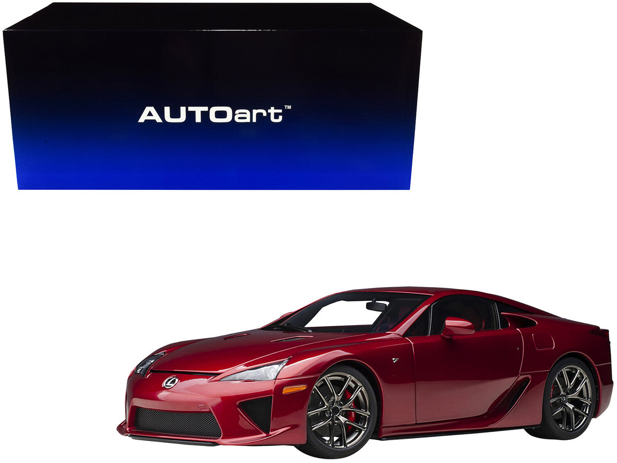 Lexus LFA Pearl Red Metallic 1/18 Model Car by Autoart-0