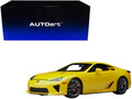 Lexus LFA Pearl Yellow with Red and Black Interior 1/18 Model Car by Autoart-0