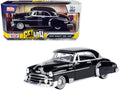 1950 Chevrolet Bel Air Lowrider Black "Get Low" Series 1/24 Diecast Model Car by Motormax-0