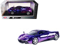 Pagani Huayra Pink and Purple Chrome "Custom Wrap" Series 1/24 Diecast Model Car by Motormax-0