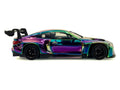 BMW M4 GT3 Chameleon Chrome "Custom Wrap" Series 1/24 Diecast Model Car by Motormax-0