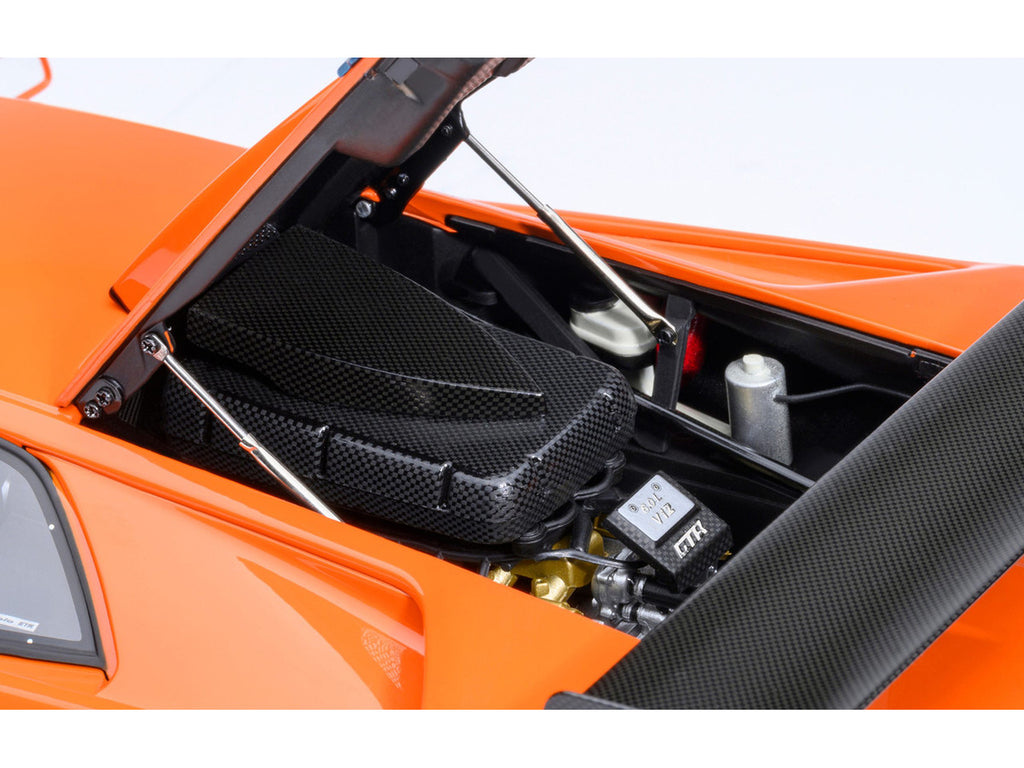 Lamborghini Diablo GTR Arancio Ishtar Orange 1/18 Model Car by Autoart-3