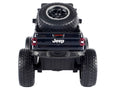 2021 Jeep Gladiator Rubicon Off-Road Pickup Truck Black with Matt Black Top "Off Road" Series 1/24-1/27 Diecast Model Car by Motormax-0
