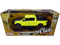 2019 Ford F-150 Lariat Crew Cab Pickup Truck Off Road Bright Green 1/24-1/27 Diecast Model Car by Motormax-0