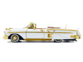 1958 Chevrolet Impala White Metallic with Gold Accents "Luxe Legends" Series 1/24 Diecast Model Car by Motormax-0