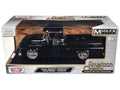 1958 Chevrolet Apache Fleetside Pickup Black "Maxx Design" "American Classics" Series 1/24 Diecast Model Car by Motormax-0