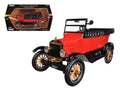 1925 Ford Model T Touring Red 1/24 Diecast Model Car by Motormax-0