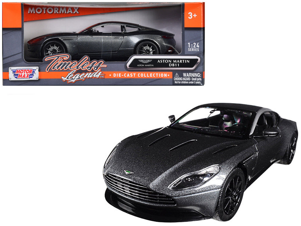 Aston Martin DB11 Silver 1/24 Diecast Model Car by Motormax-0