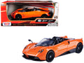 Pagani Huayra Roadster Orange 1/24 Diecast Model Car by Motormax-0
