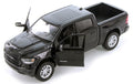 2019 RAM 1500 Laramie Crew Cab Pickup Truck Black 1/24 Diecast Model Car by Motormax-0