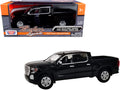 2019 GMC Sierra 1500 Denali Crew Cab Pickup Truck Black 1/24-1/27 Diecast Model Car by Motormax-0