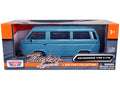 Volkswagen Type 2 (T3) Van Blue "Timeless Legends" Series 1/24 Diecast Model Car by Motormax-0