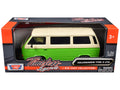 Volkswagen Type 2 (T3) Van Green and Beige "Timeless Legends" Series 1/24 Diecast Model Car by Motormax-0