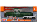 1958 GMC 100 Wideside Pickup Truck Green "Timeless Legends" Series 1/24 Diecast Model Car by Motormax-0