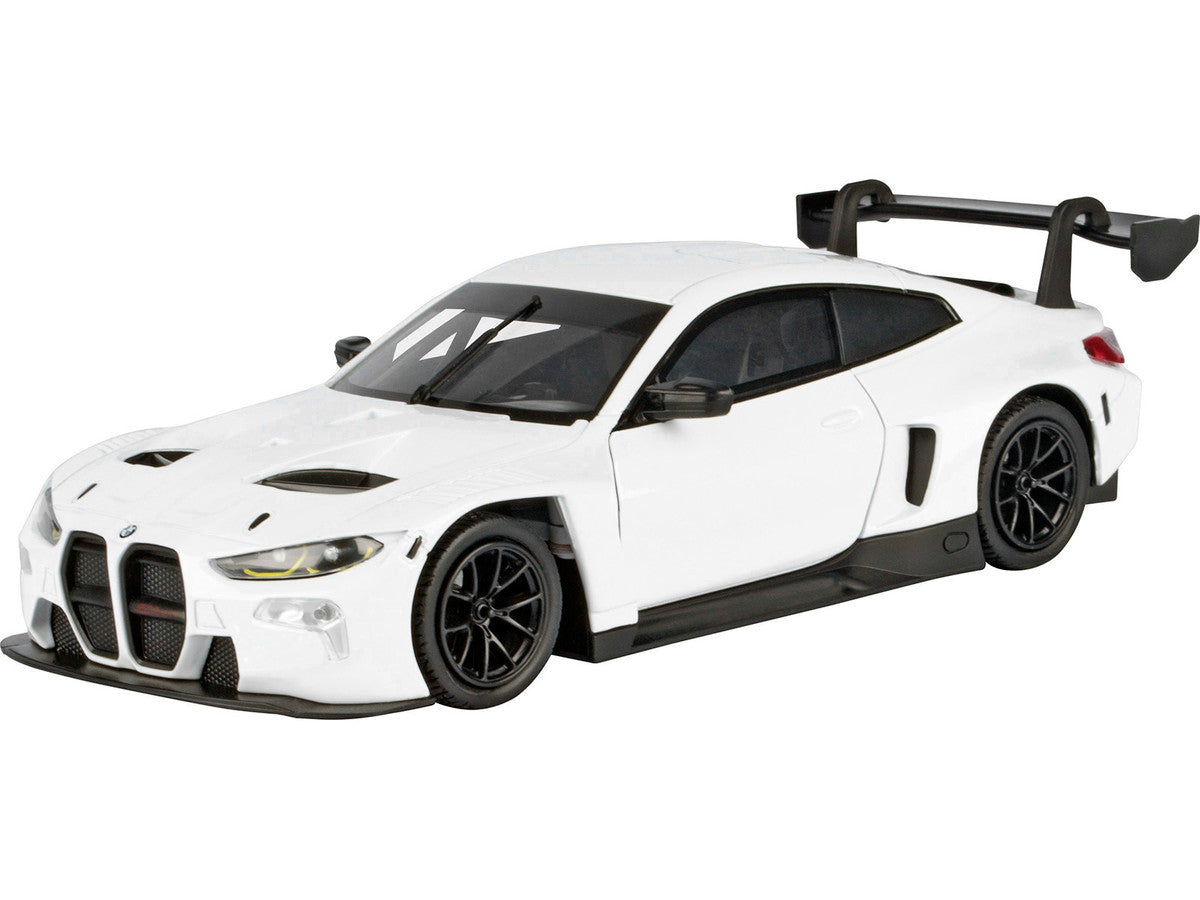 BMW M4 GT3 White "Timeless Legends" Series 1/24 Diecast Model Car by Motormax-1