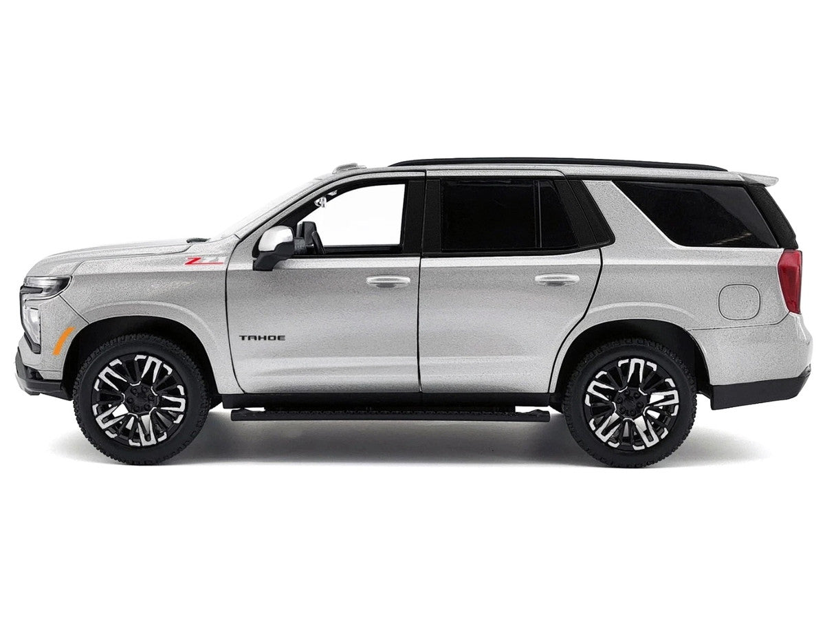 2025 Chevrolet Tahoe Z71 Gray Metallic "Timeless Legends" Series 1/24 Diecast Model Car by Motormax-0