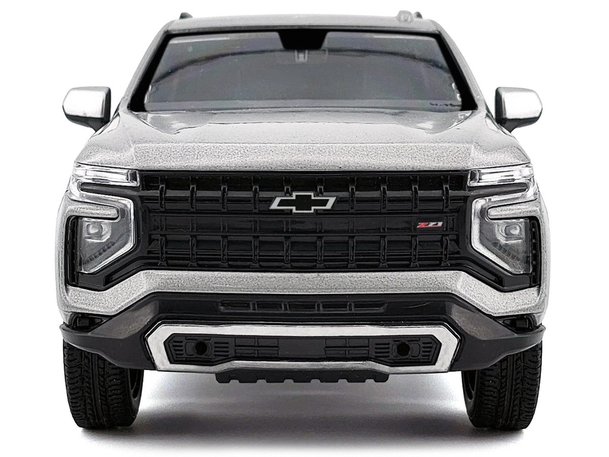 2025 Chevrolet Tahoe Z71 Gray Metallic "Timeless Legends" Series 1/24 Diecast Model Car by Motormax-2