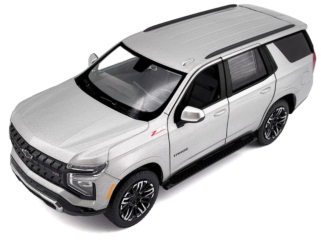 2025 Chevrolet Tahoe Z71 Gray Metallic "Timeless Legends" Series 1/24 Diecast Model Car by Motormax-3